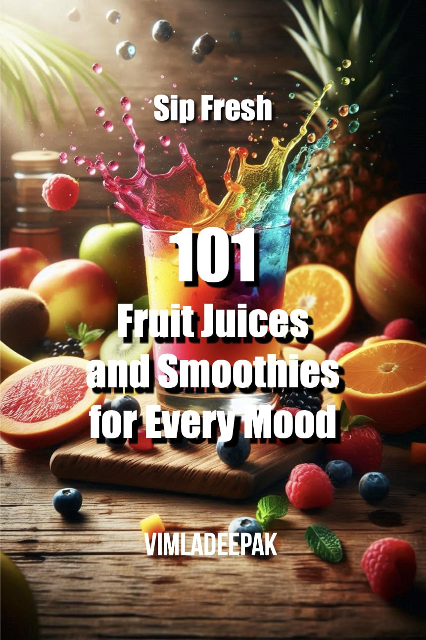 101 Fruit Juices and Smoothies for Every Mood: Sip Fresh (Culinary Chronicles Book 4)