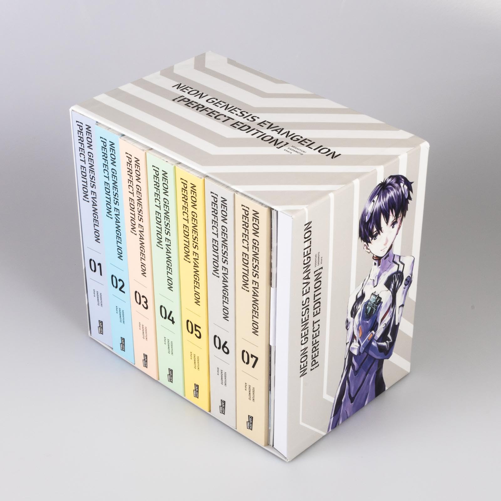Neon Genesis Evangelion - Perfect Edition, Bände 1-7 im Sammelschuber mit Extras: Neue Edition in 7 Sammelbänden des Mecha-Klassikers
