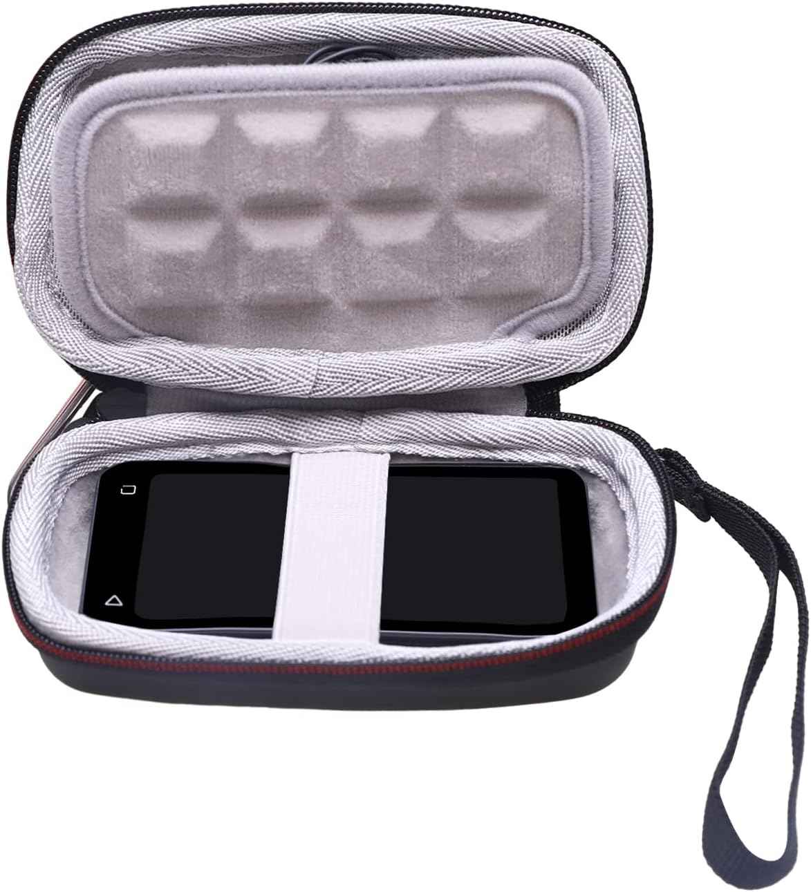 LTGEM MP3 & MP4 Player Case for TIMMKOO/Aiworth/SOULCKER/G.G.Martinsen/Grtdhx/iPod Nano/Sandisk/B Walkman and Other Music Players, Mesh Pocket for USB Cable, Earbuds and Memory Card