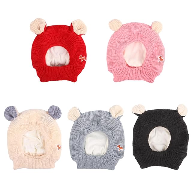 Foto 3 de 8 de XANHOY Gorro de punto para perro pequeño, para Halloween, gato, fiesta de cumpleaños, disfraz para labradores