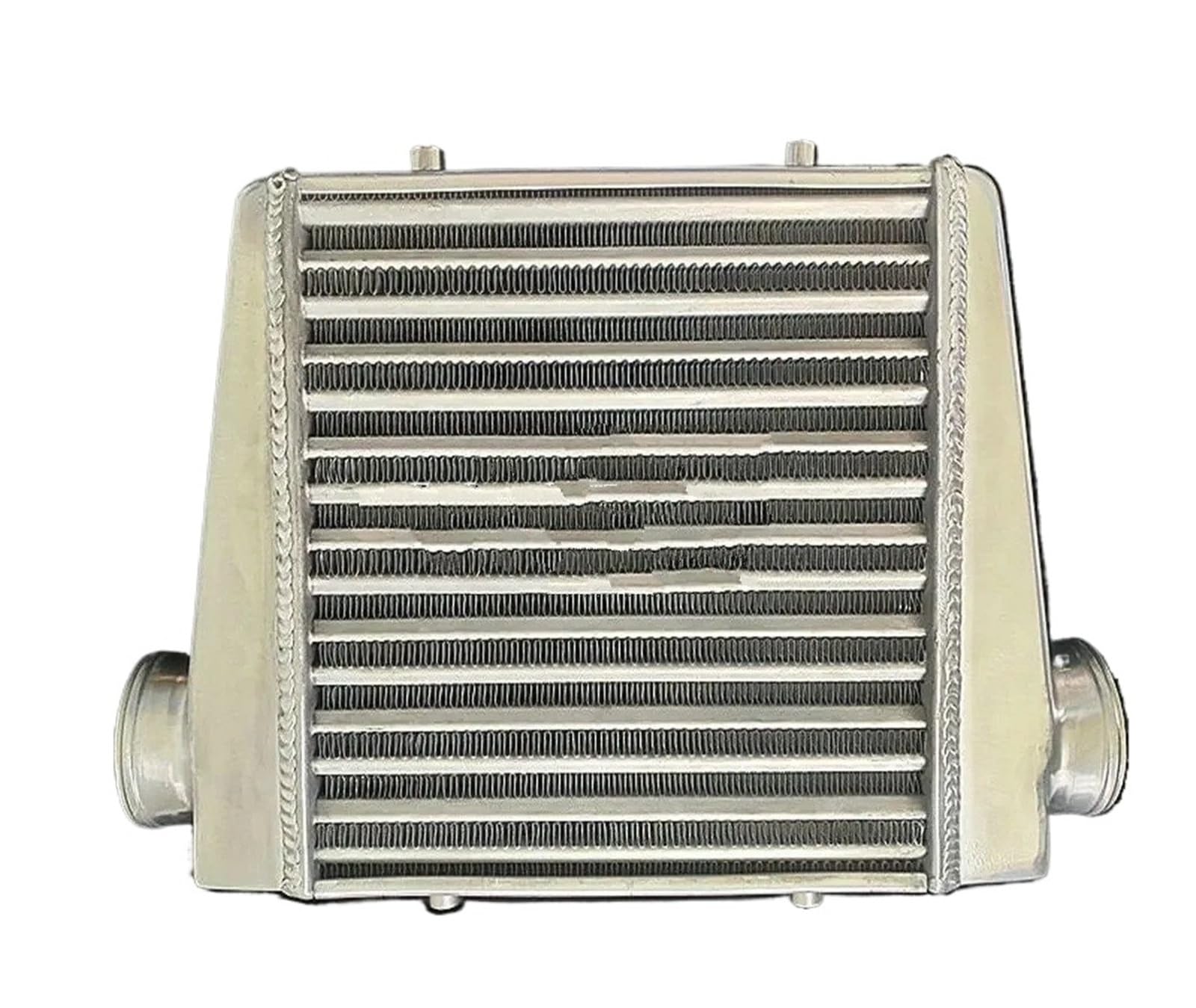 Intercooler Montaje Superior Intercooler De Aluminio Universal Montaje Frontal, 460x300x76mm, 76mm, Salida Entrada 3" Para Diseño Aleta
