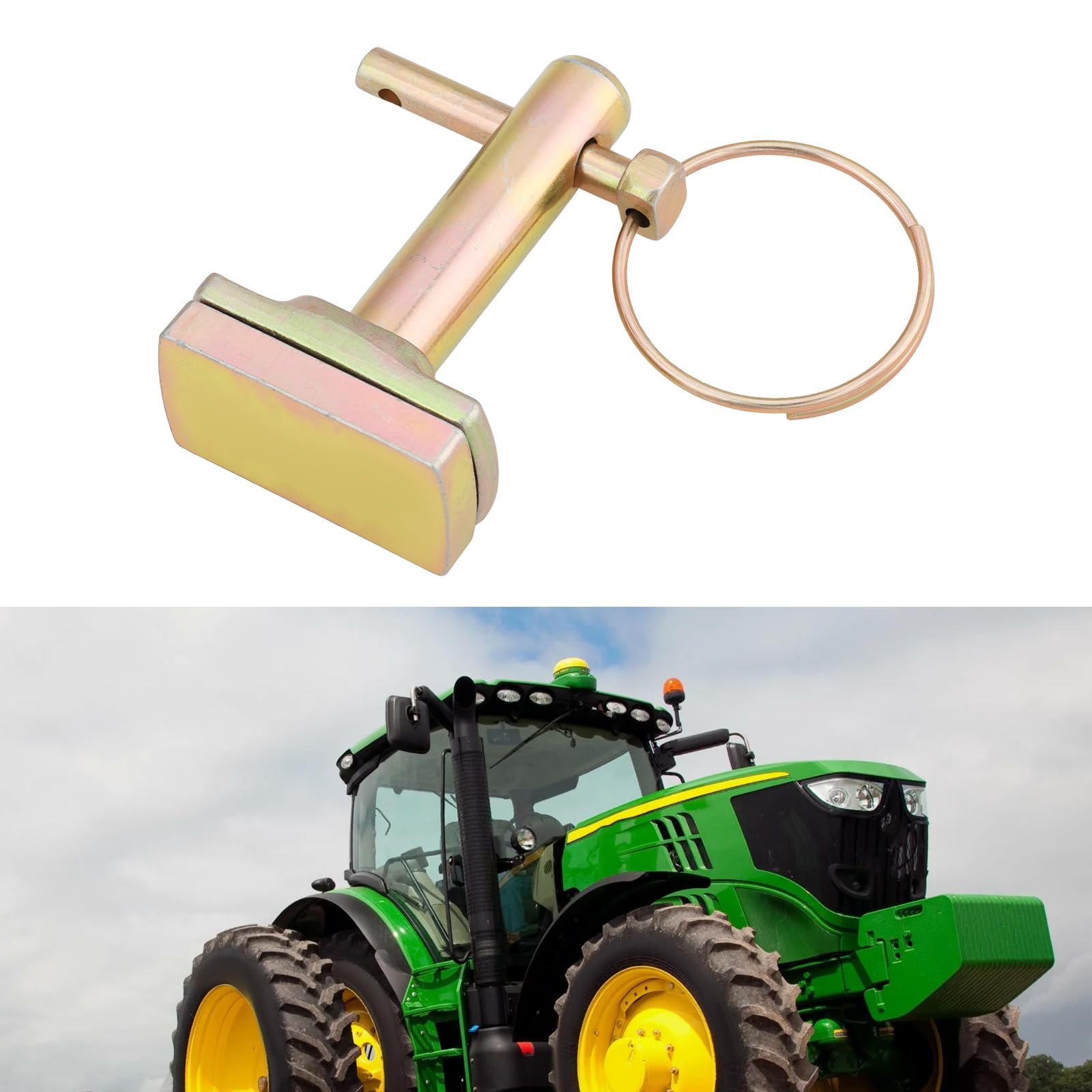 SG Store Kit de Pasador de Enlace de Elevación Inferior de Tractor de 16mm R105229 Compatible con John Deere 3033R 3038R 3039R 3045R 3046R
