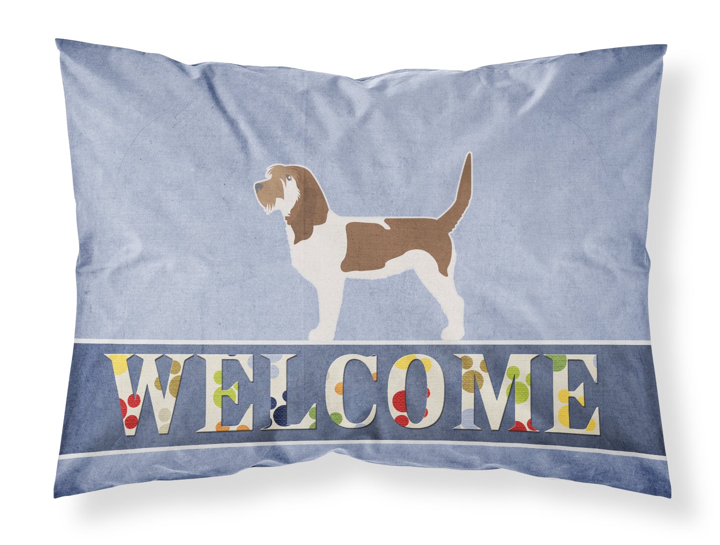 Taie d'oreiller Grand Basset Griffon Vendeen taie standard lavable en machine