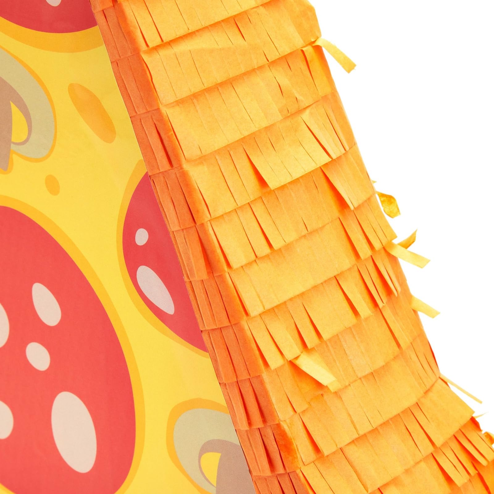 Pinata per pizza piccola per decorazioni per feste e compleanni (41,5 x 33,5 x 7,6 cm)
