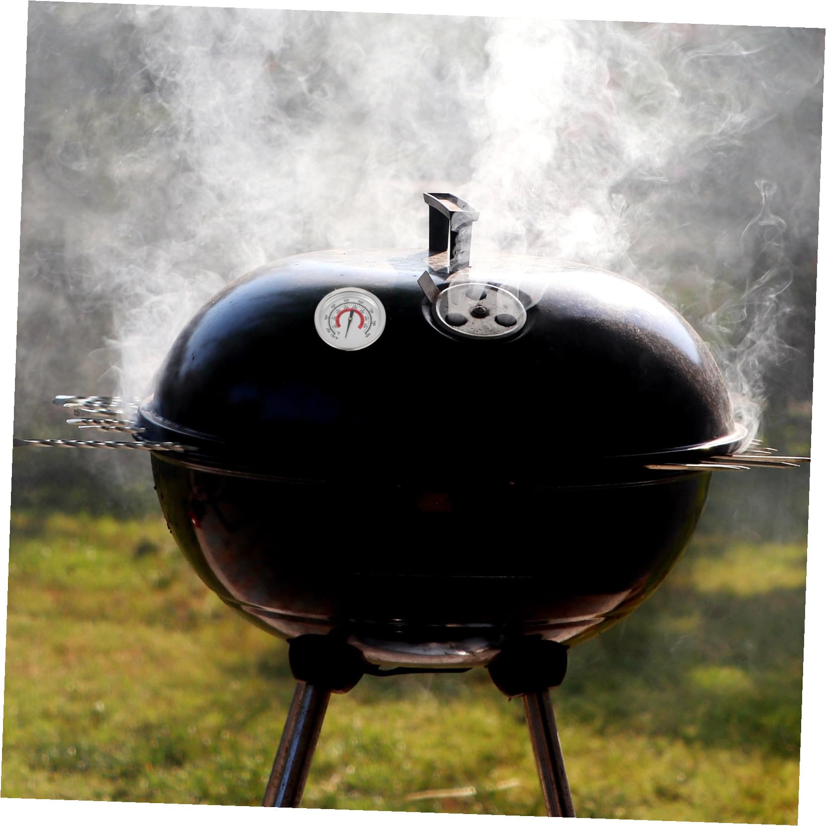 TOYANDONA 4 Pezzi Termometro da Bimetallico Compatto per Misurazione Della Temperatura Strumento Pratico per Bbq e Facile da Usare e Leggero Misurazioni e Accurate