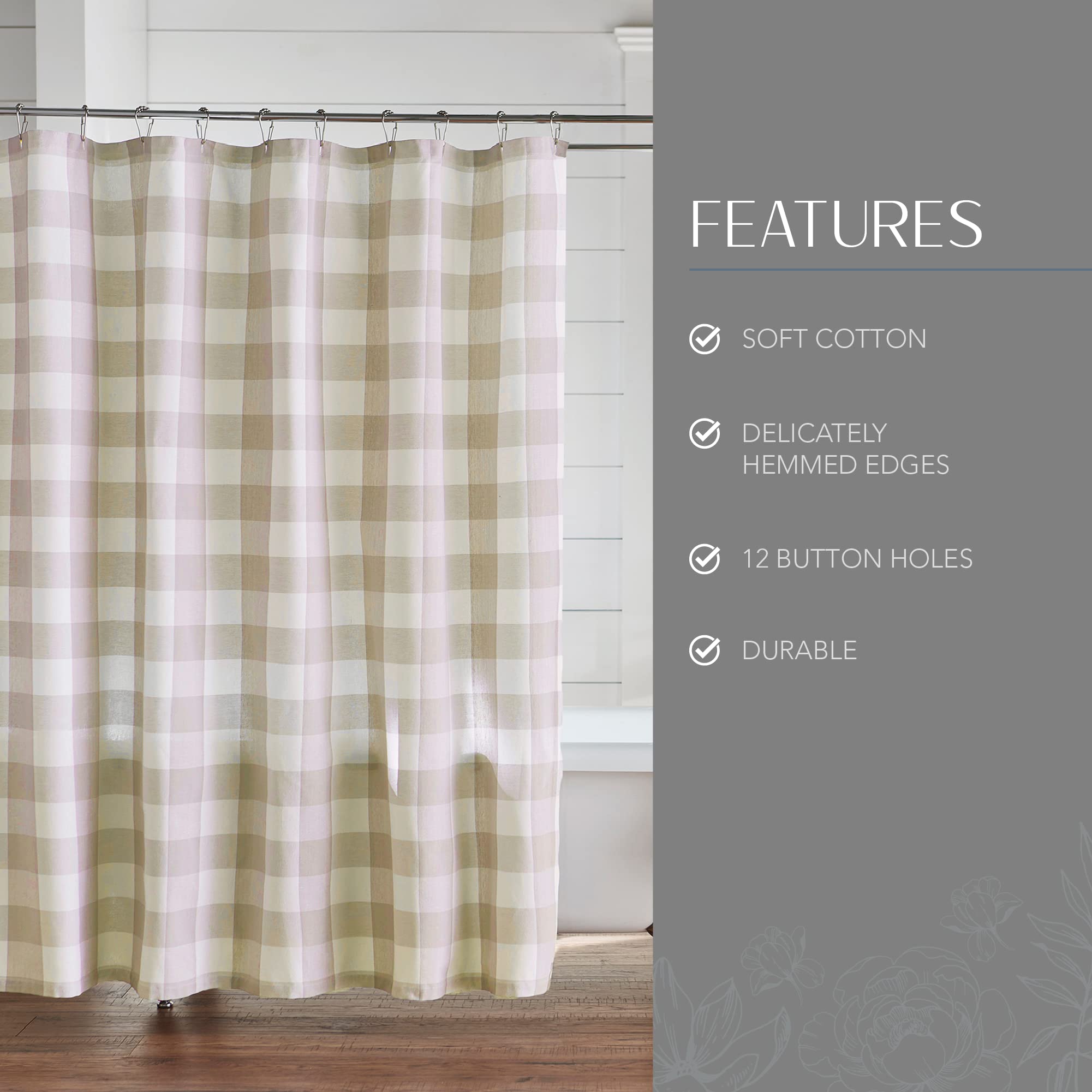 Cafe Express Shower Curtains