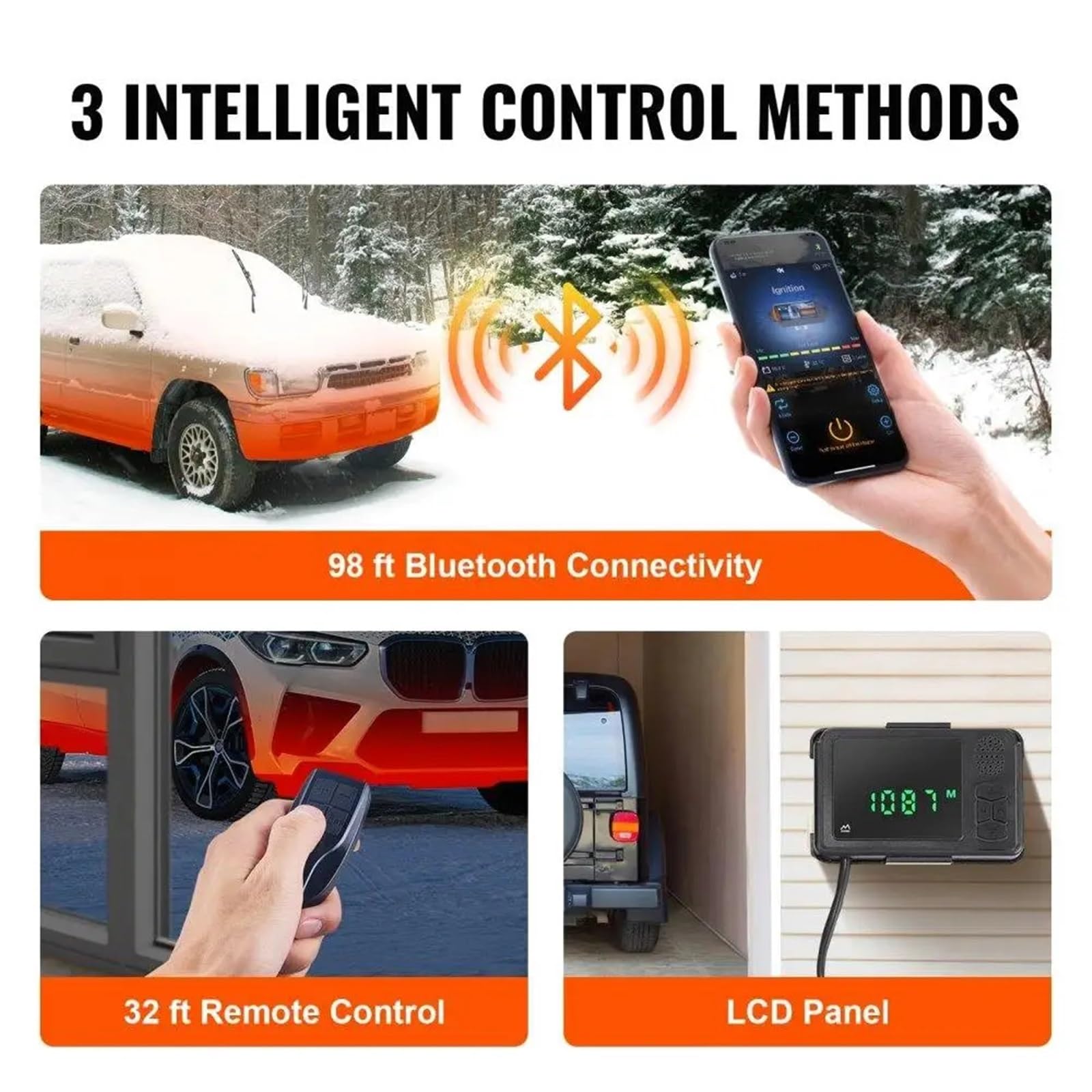 Ogrzewanie samochodowe Ogrzewanie Diesel 12 V 2 kW Kemping Ogrzewanie kempingowe Parking Zużycie 0,12-0,26 l/h Ogrzewanie powietrza