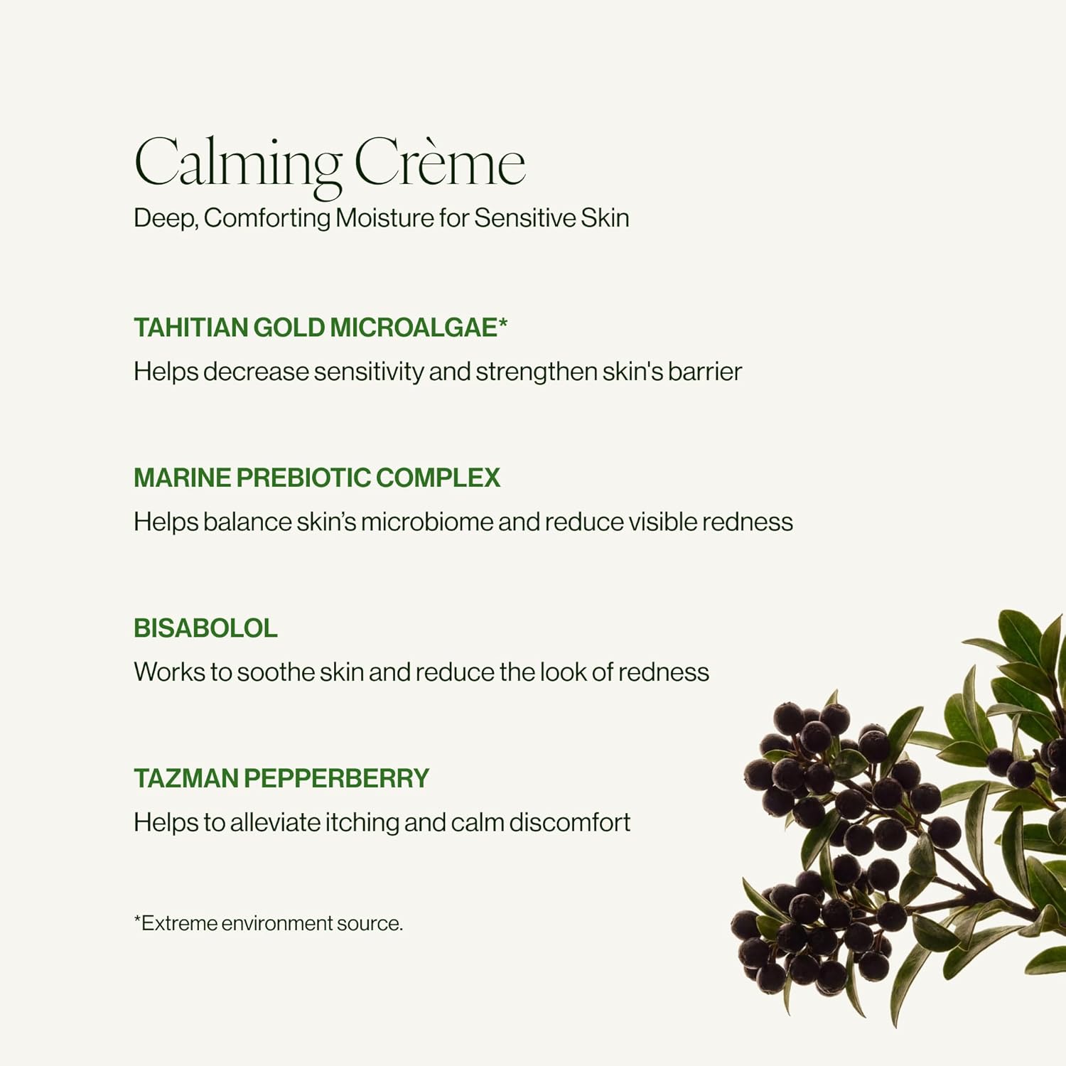 Tata Harper Calming Crème, Soothing Moisturizer for Eczema & Sensitive Skin