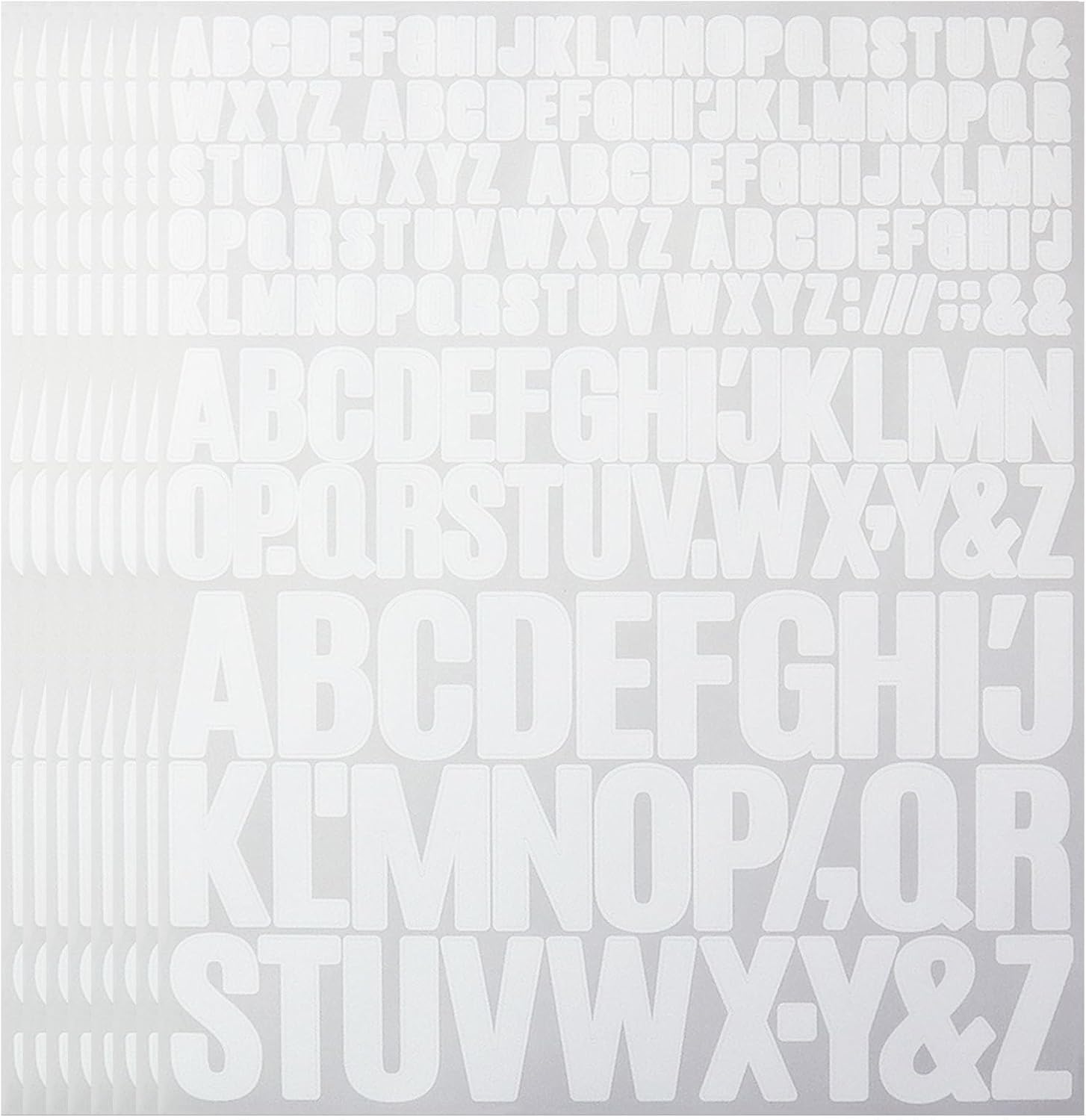 1440 Inject Sticker Amazon.com: 0.5 Inch, 1 Inch and 1.5 Inch Letter Stickers, 1440 Pieces ...