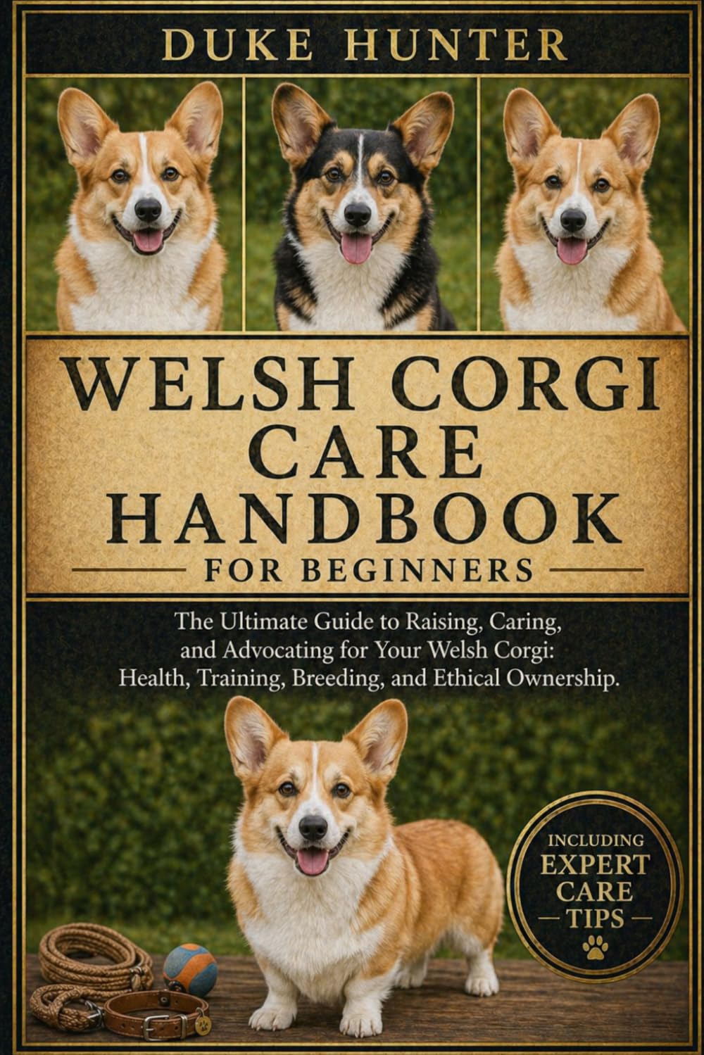 WELSH CORGI CARE HANDBOOK: The Ultimate Guide to Raising, Caring, and Advocating for Your Welsh Corgi: Health, Training, Breeding, and Ethical Ownership.