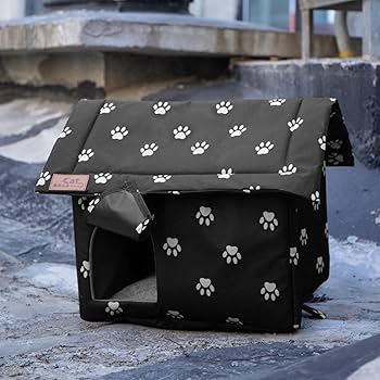 Amazon.co.jp: 猫 ハウス 冬用 猫の家 キャットハウス 猫ベッド
