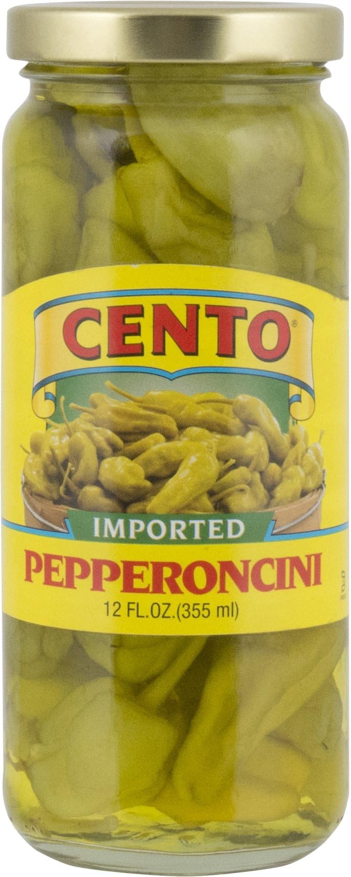 Cento Imported Pepperoncini, 12 Ounce (Pack of 12)