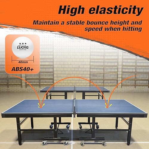 Miniatura 8 de Juego de 4 palas de ping pong, palas y pelotas de ping pong, juego de raquetas de tenis de mesa adecuadas para juegos en interiores y exteriores,