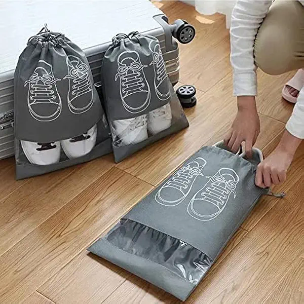 سعر ومواصفات حافظة أحذية بتصميم أمامي شفاف قطعتان (B09PF4M8V7) على Amazon EG