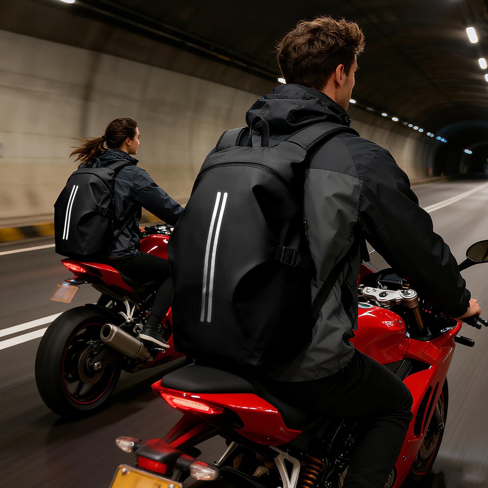 Zaino per moto,Zaino impermeabile per caschi per uomini,Accessori per moto,Zaino da viaggio