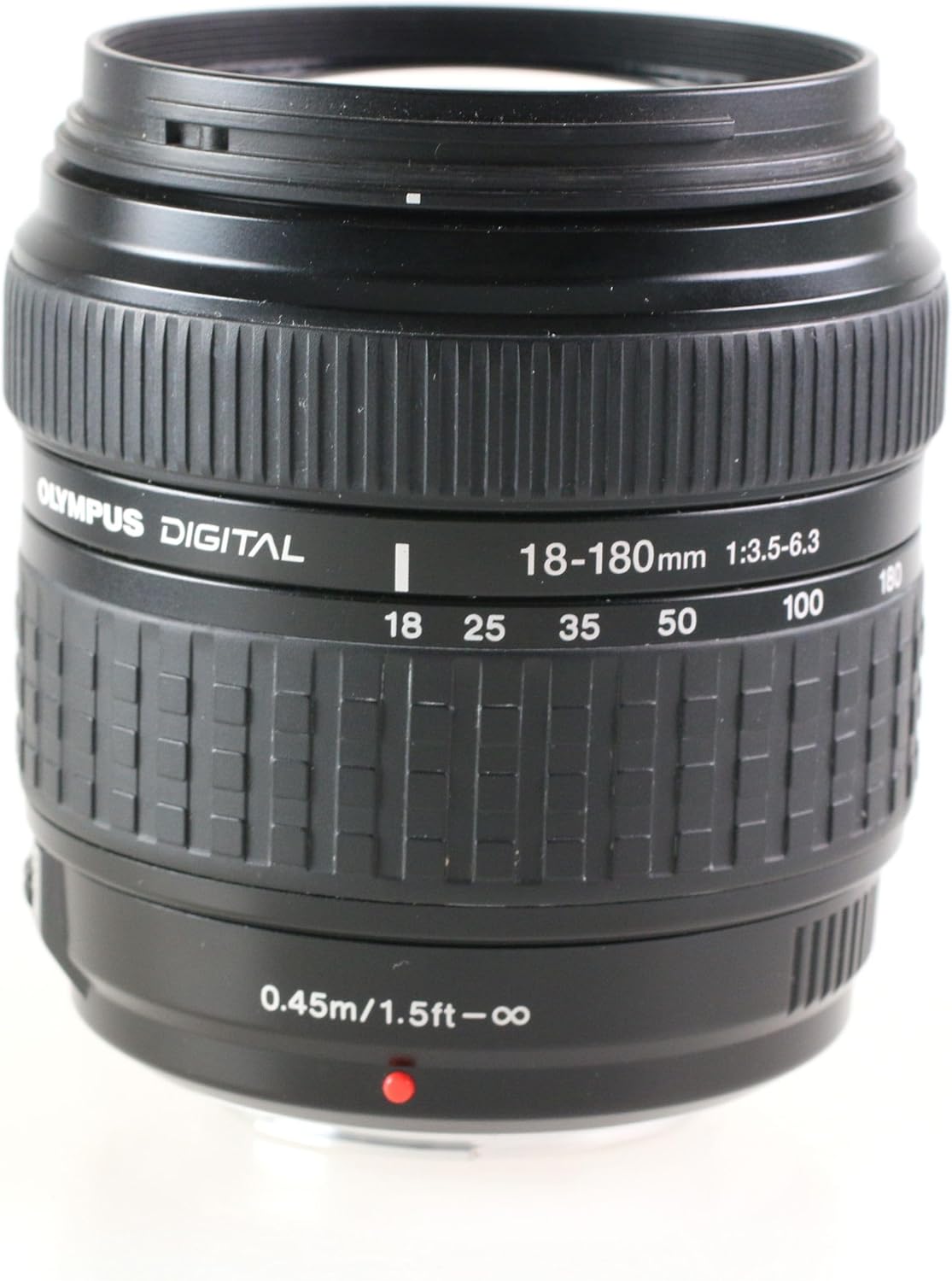 OM SYSTEM OLYMPUS 18-180mm f/3.5-6.3 Zuiko Lens for E Series DSLR Cameras