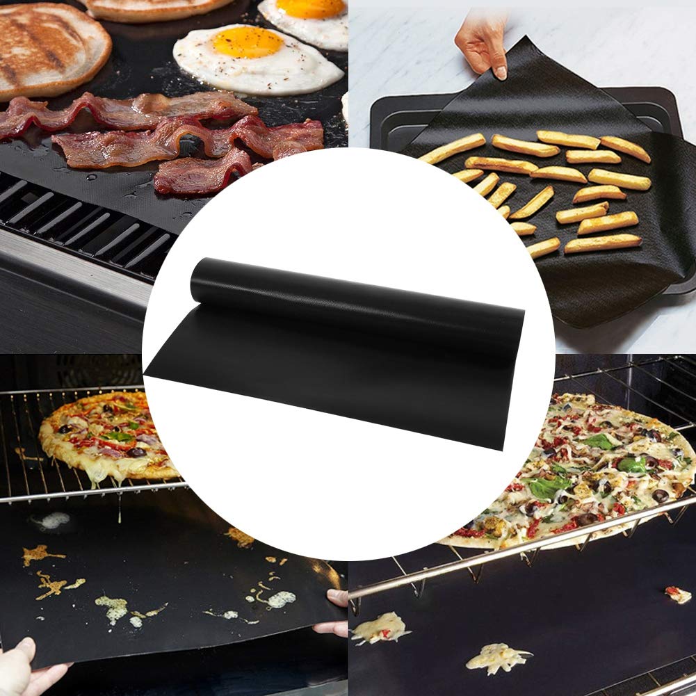 BBQ Grill Mat 5Pcs Barbecue Mat Grill Toppers