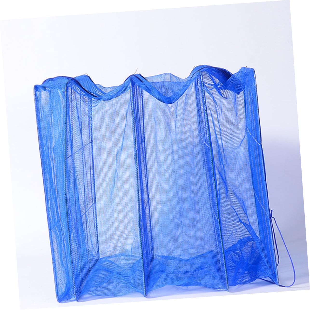Alipis Filet Trois Couches Pliables Bleu en Nylon 2pcs Suspendu de Séchage Séchage Rapide et Robuste pour Plantes et Aliments en Intérieur et Extérieur