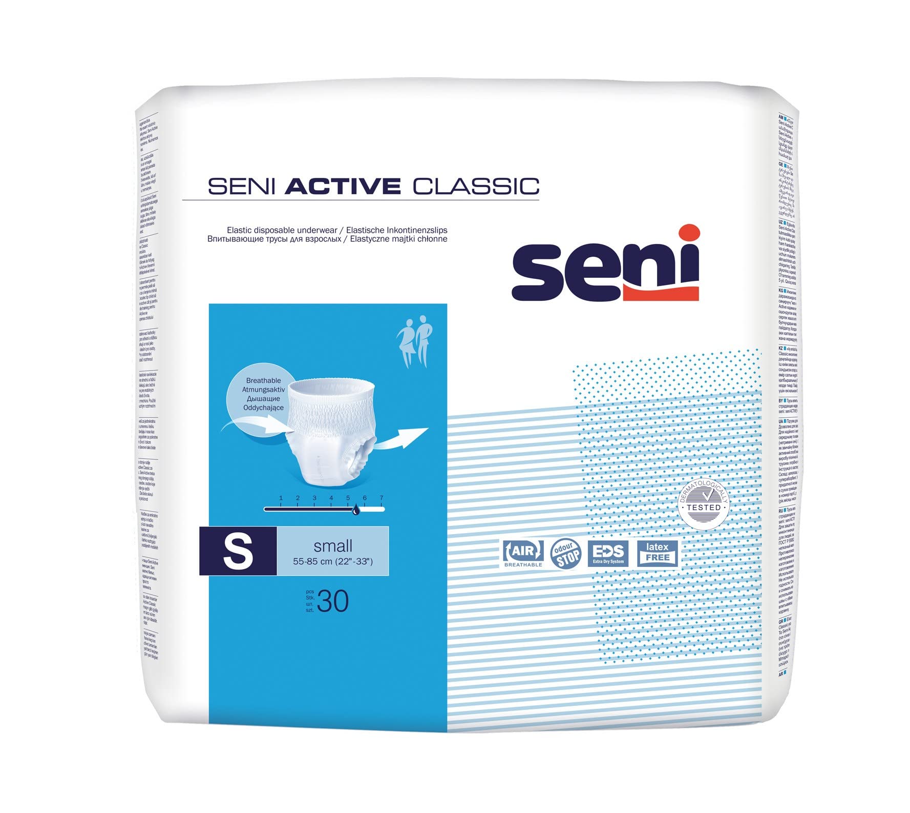 Seni Active Classic - Gr. Small - Windelhosen und Einweghosen bei Blasenschwäche und Harndrang