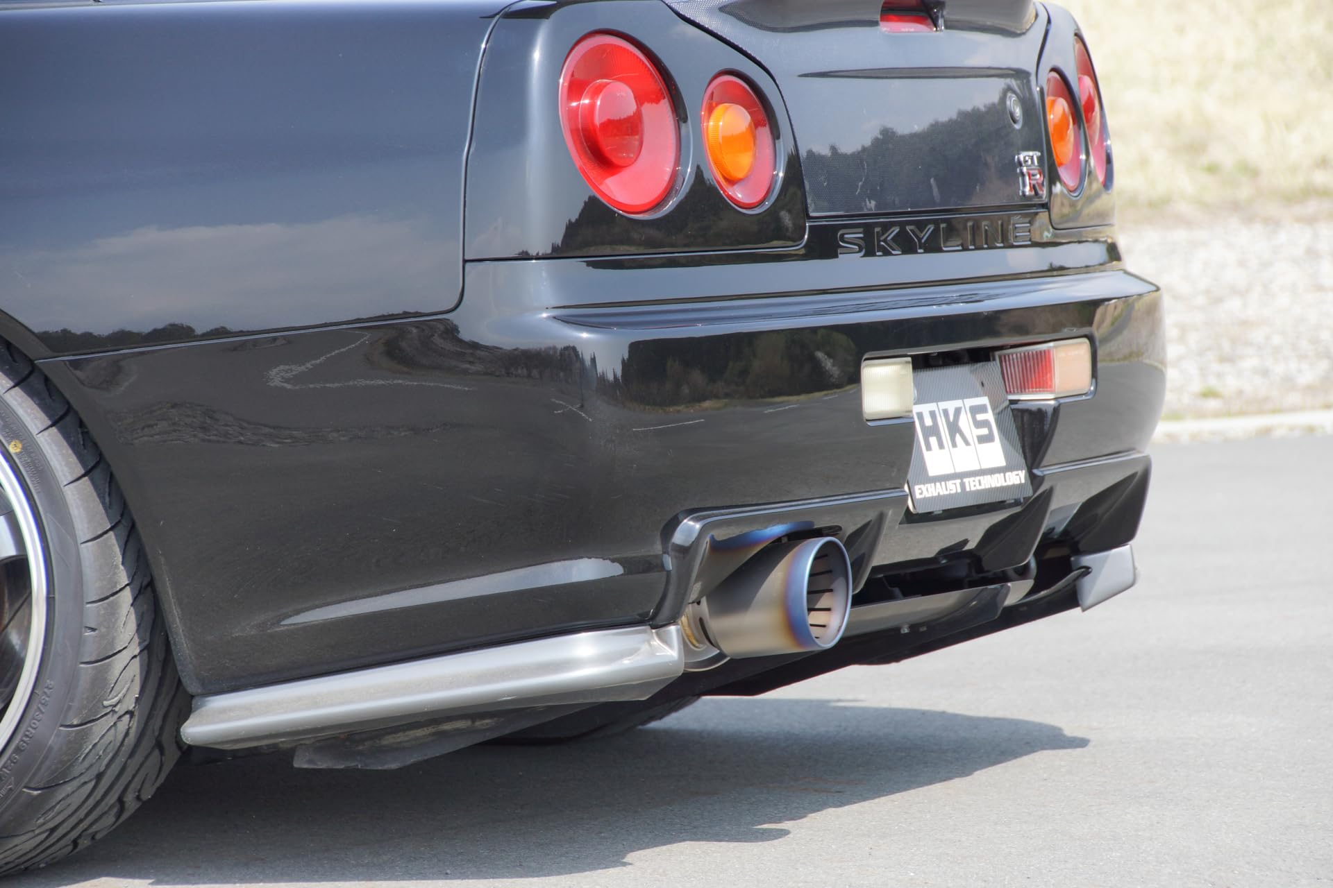 BNR34 HKS スーパーターボ チタン マフラー 美品 31029-AN009 R34 GT-R