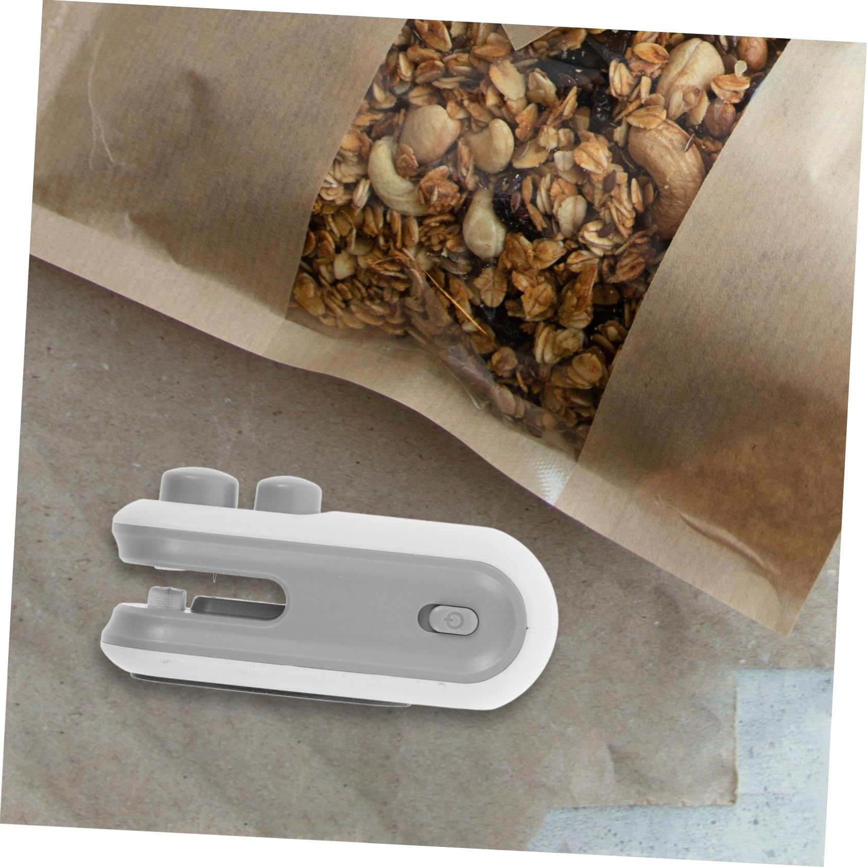 PRETYZOOM 5piezas Sellador De Bolsas Portátil Usb Mini Máquina De Sellado De Para Conservar Snacks y Alimentos Para y