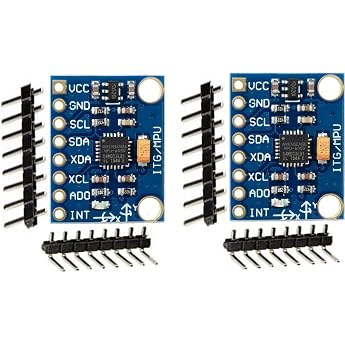 GY-521 6DOF MPU-6050 3 Axis Accelerometer and Switching Module Pack of 2