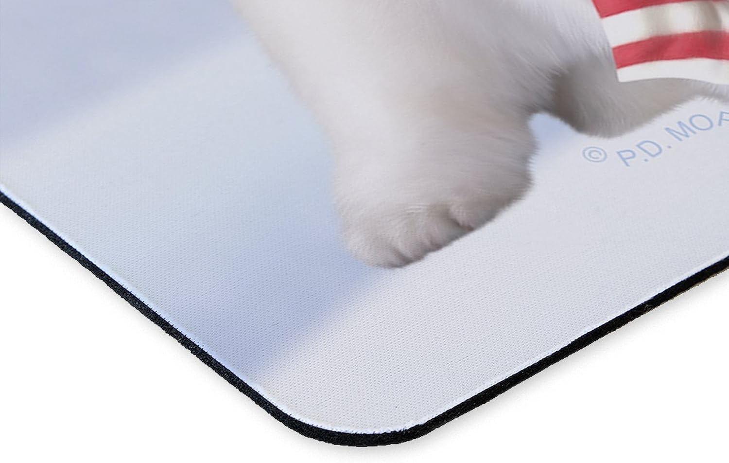 CafePress PD Moreno's Christmas Polar Bear Non-Slip Rubber Gaming Mousepad