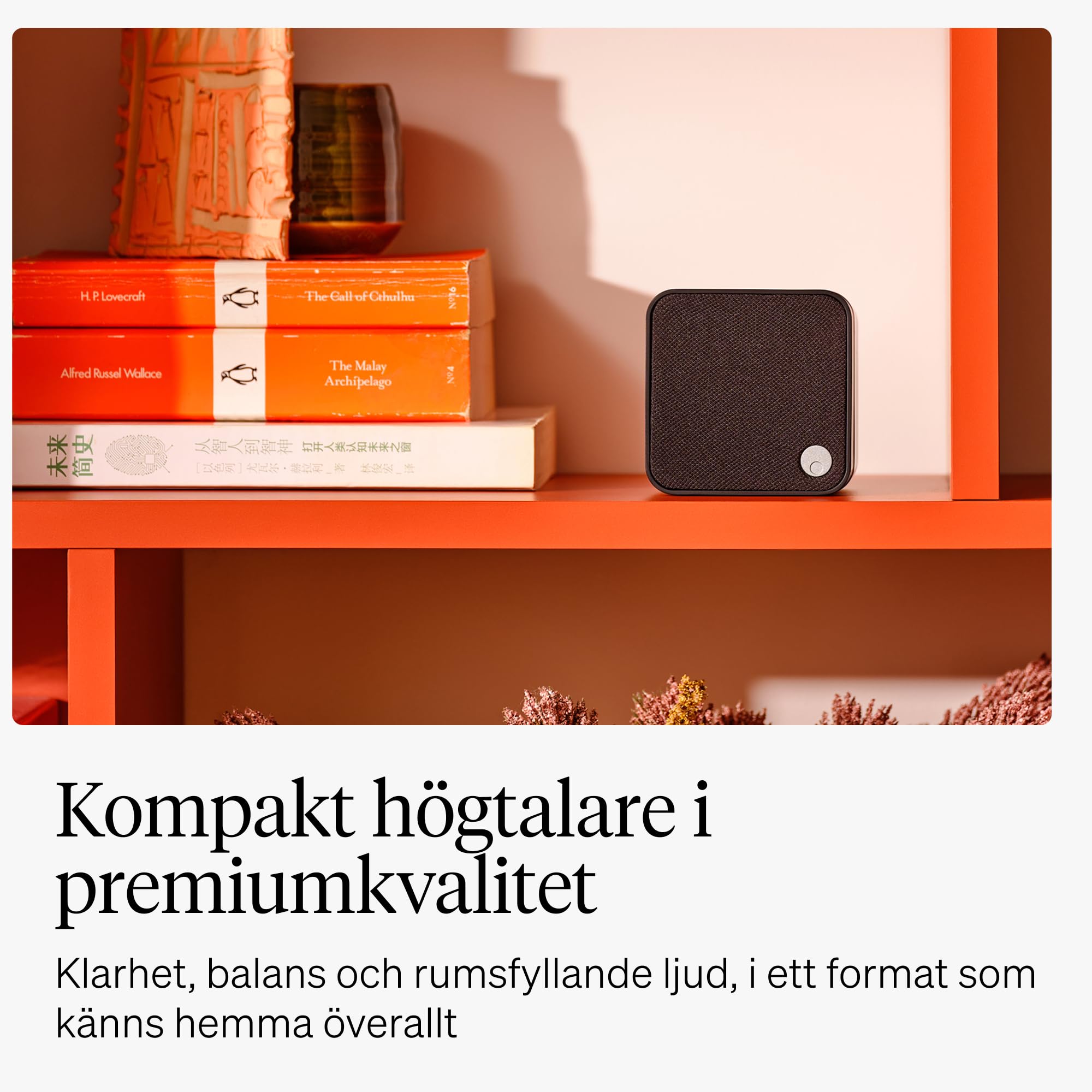 Cambridge Audio MSX 10 – Ultra-kompakte kabelgebundene Satellitenlautsprecher für Regal & Desktop, BMR-Technologie, HiFi-Stereo, Gaming-Setup, Wand-/Stativmontage - Verstärker erforderlich – Schwarz