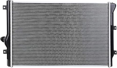 Miniatura 5 de DNA Motoring OEM-RA-2822 Radiador de aluminio compatible con Audi (04-13 A3  08-12 S3  07-15 TT), 25-916 pulgadas de ancho x 16-78 pulgadas de alto