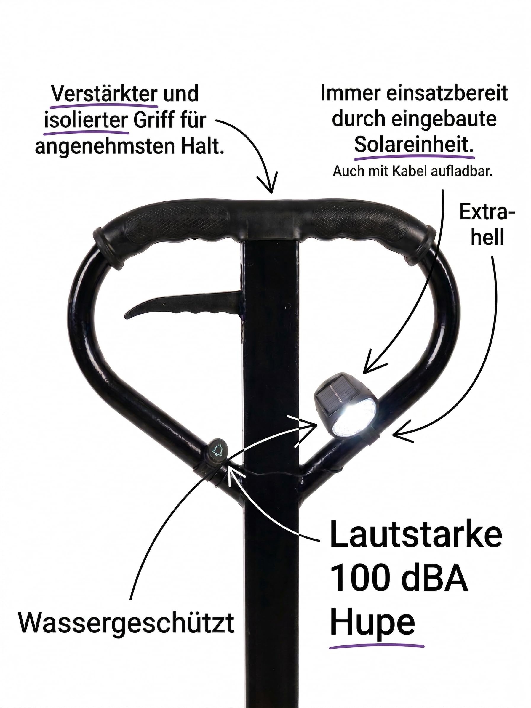 One Hubwagen 2500 kg und 1150 mm Gabellänge PU Rollen Handhubwagen Palettenwagen Gabelhubwagen aus Stahl, Polyurethan (Nylon-Rollen, 1150 Millimeter)