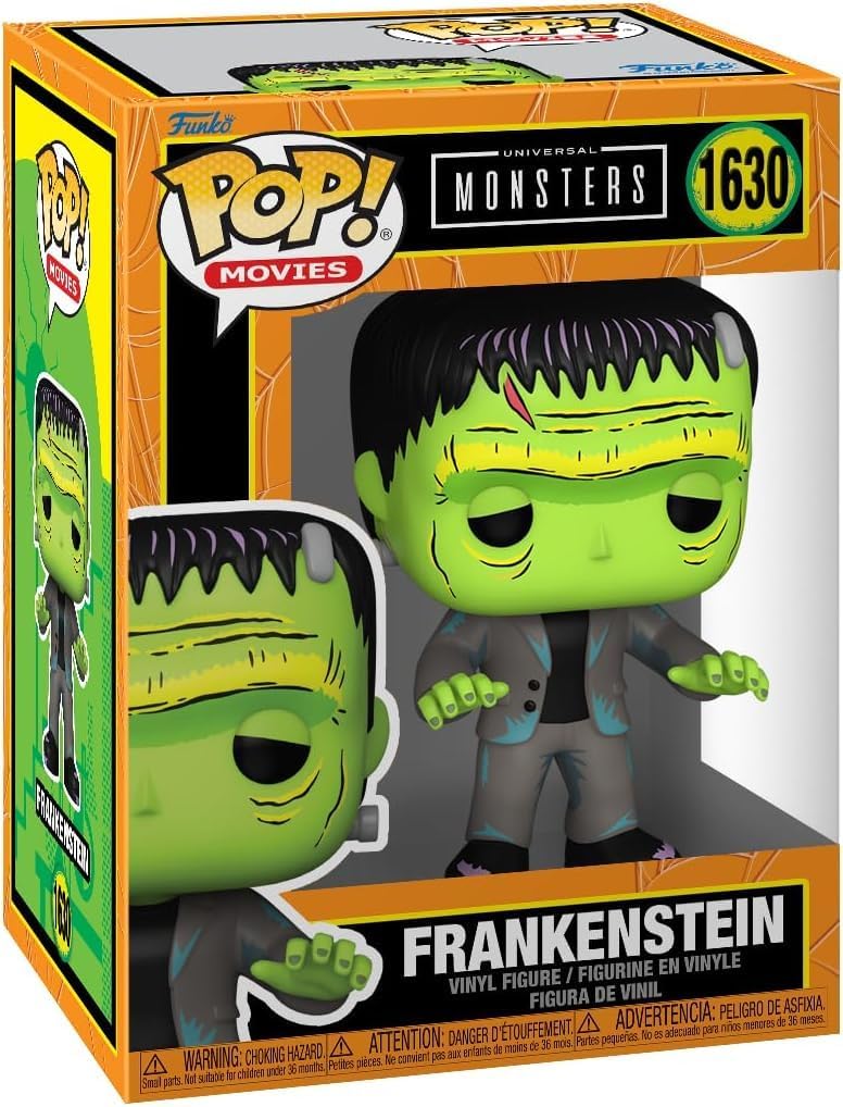 POP Movies: Universal Monsters - Frankenstein Funko Vinyl Figure (Bundled with Compatible Box Protector Case) Multicolored 3.75 inches