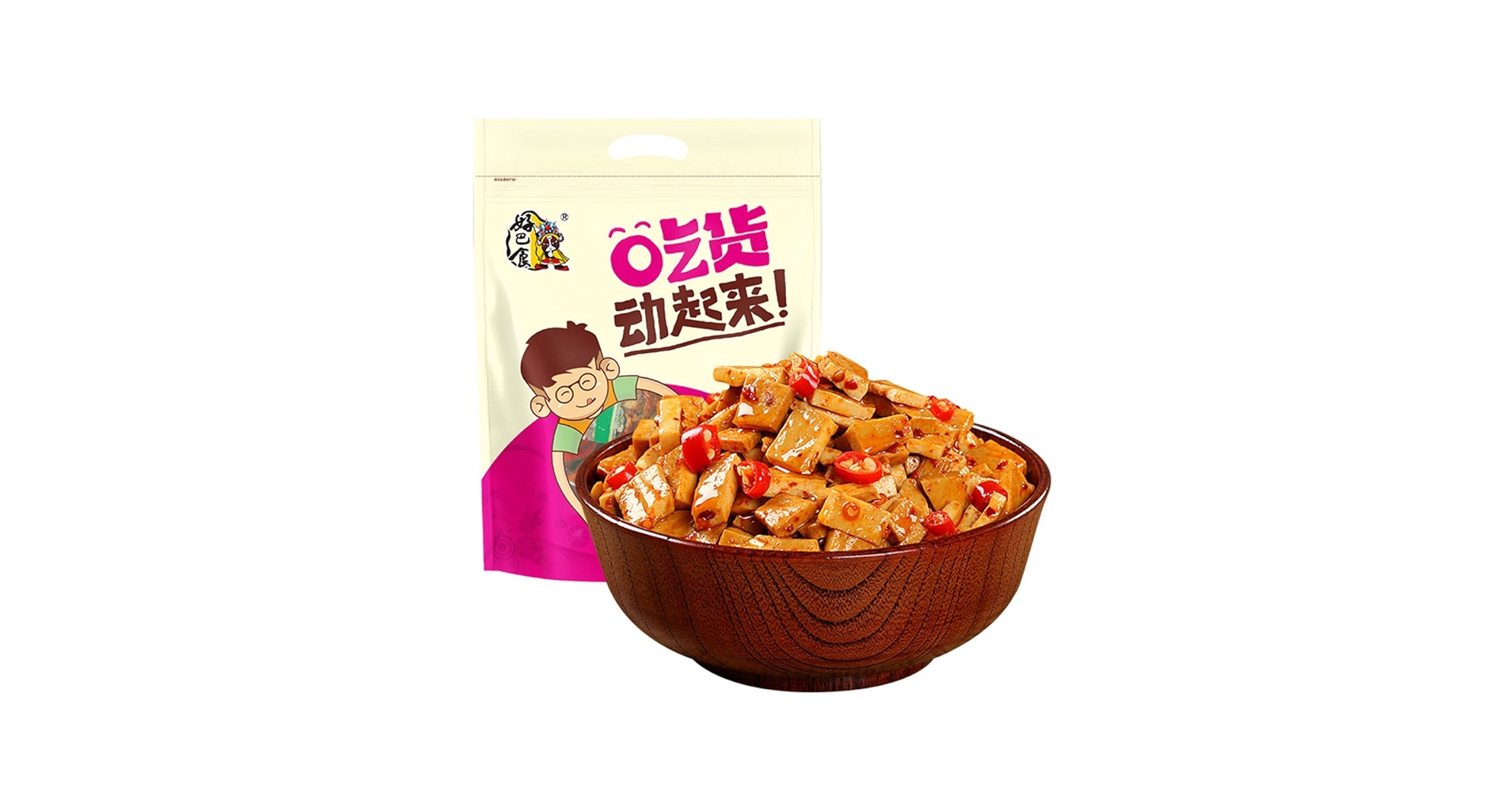 Amazon.co.jp: 豆腐干 豆干 干し豆腐 好巴食 豆干 混合四种口味