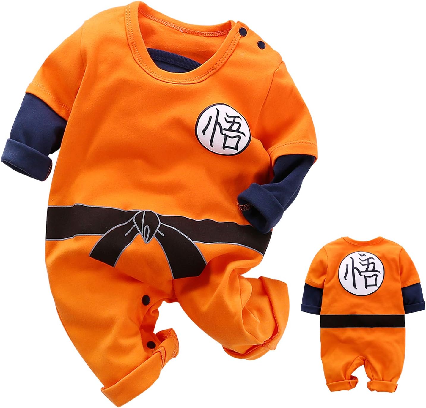 Cute Newborn Baby Boys Girls Clothes Infant Toddler Long Sleeve Romper Jumpsuit Outfits