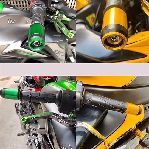 Miniatura 5 de Motorcycle Grips Weight Ends Handlebar Cap Anti Vibration Silder Plug for Yamah-a Xmax 300 XMAX300 2018 2019 2020 2021