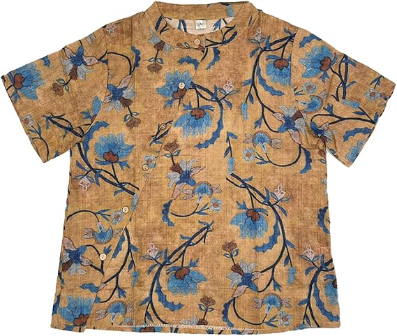 Amazon ボタニカル ゆったりトップス レディース Cotton100 綿 コットン 夏 半袖 ミセスファッション ミセス かわいい おしゃれ ゆったり トップス Tシャツ カットソー 通販