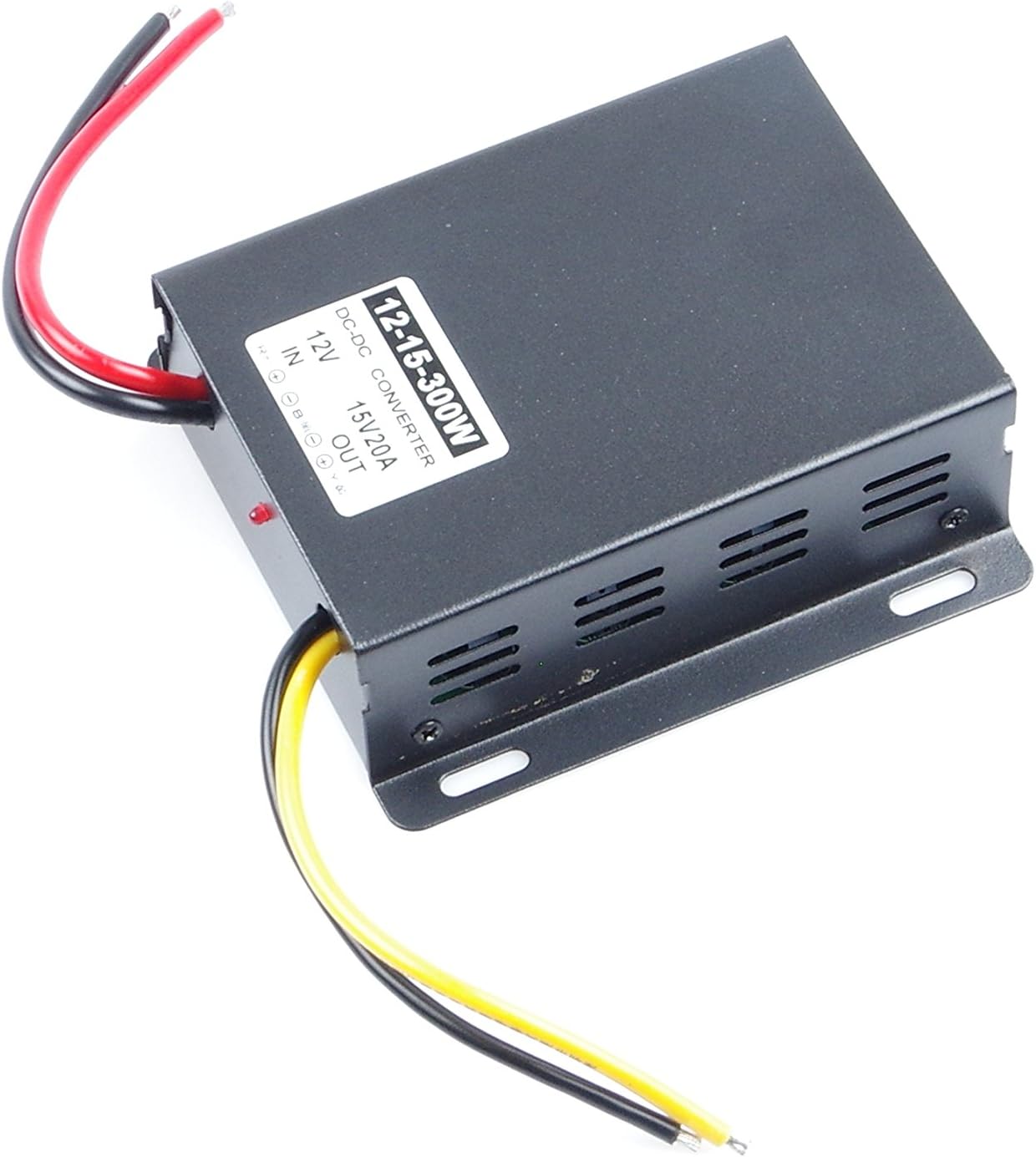 DC Converter 12V 9-14V Step Up to 15V 20A 300W DC Boost Module (15V 20A 300W)