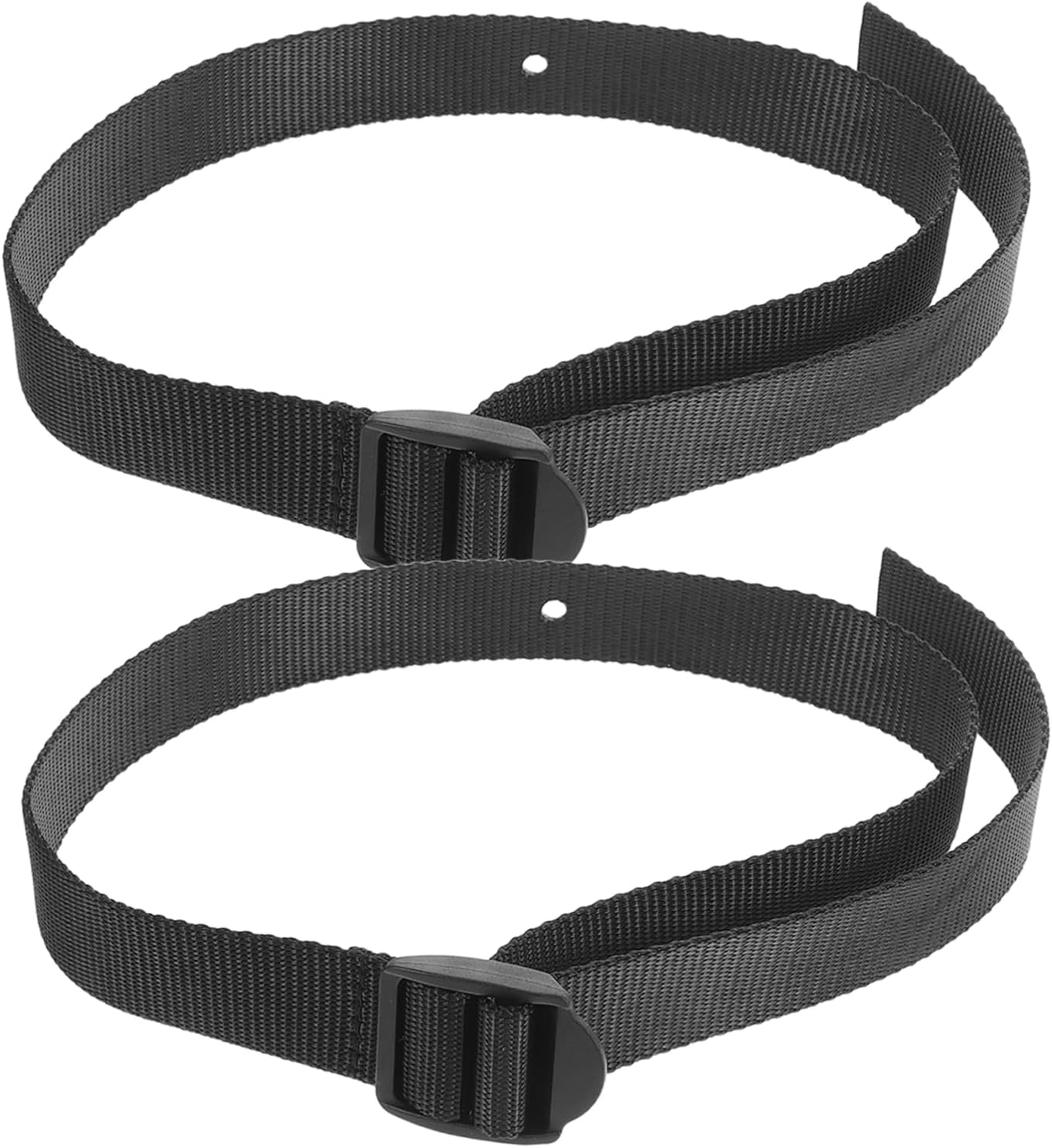 2pcs Adjustable Nylon Rowing Machine Foot Straps Quick Plastic Buckle Durable Gym Accessories for Fitness Equipment Easy Installation and Secure Fit