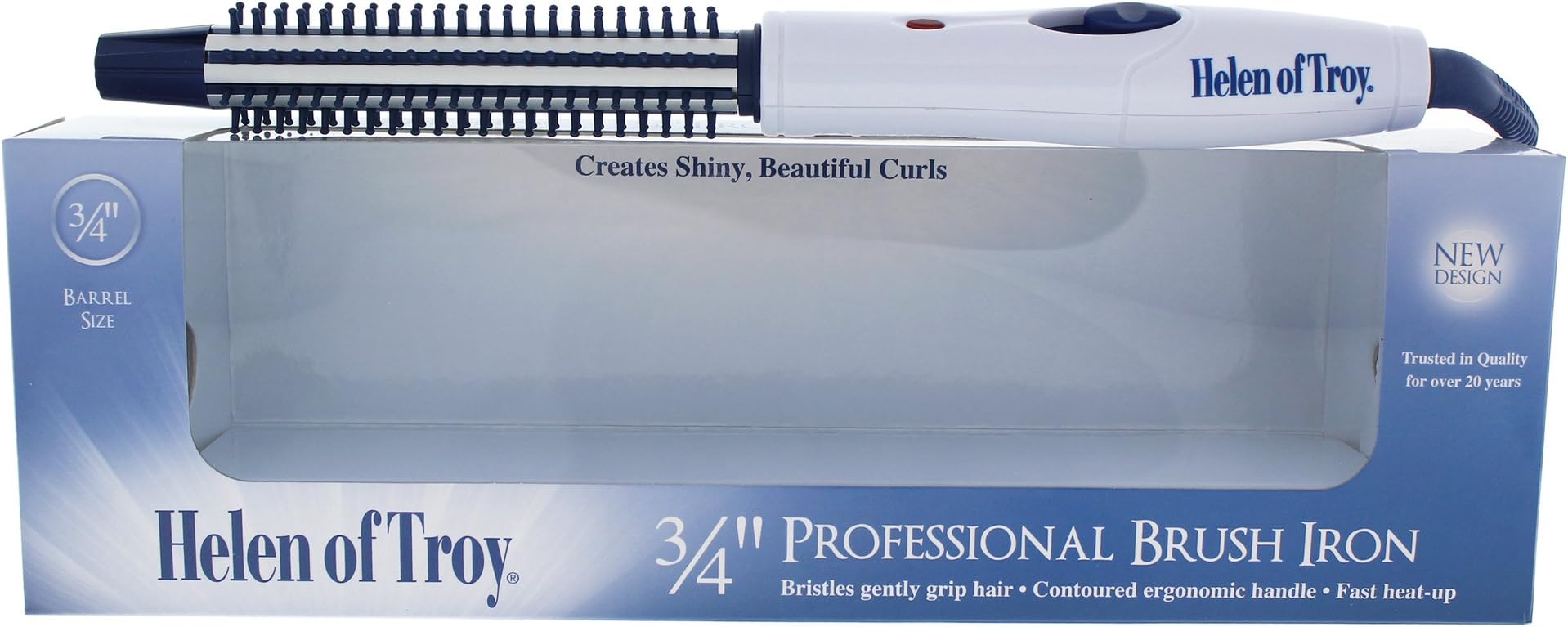1511 Brush Iron, White, 3/4 Inch Barrel