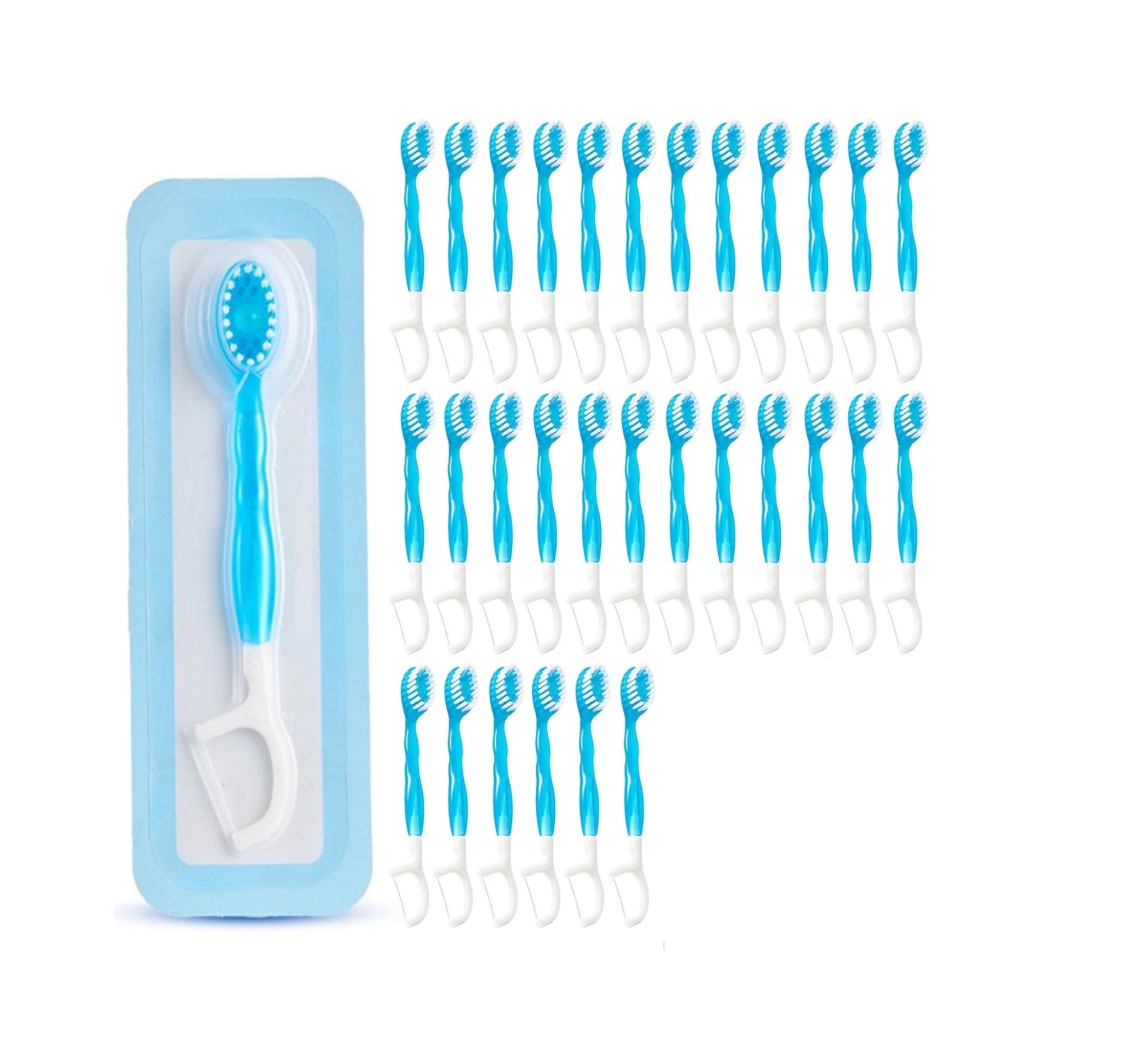 Set spazzolino multifunzione 5 in 1 con confezione indipendente for i viaggi