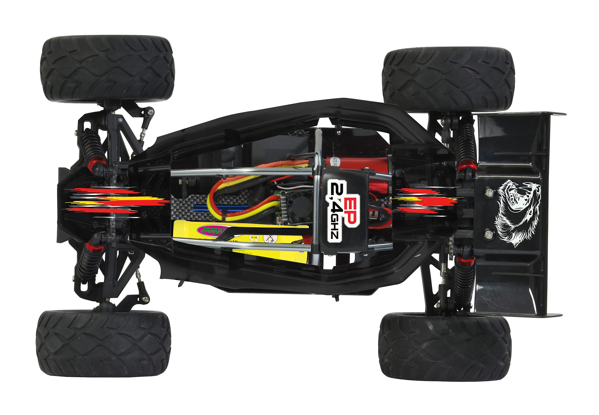 JAMARA 053270 - Splinter EP Macchinina, Scala 1:10, 2.4 GHz con LED