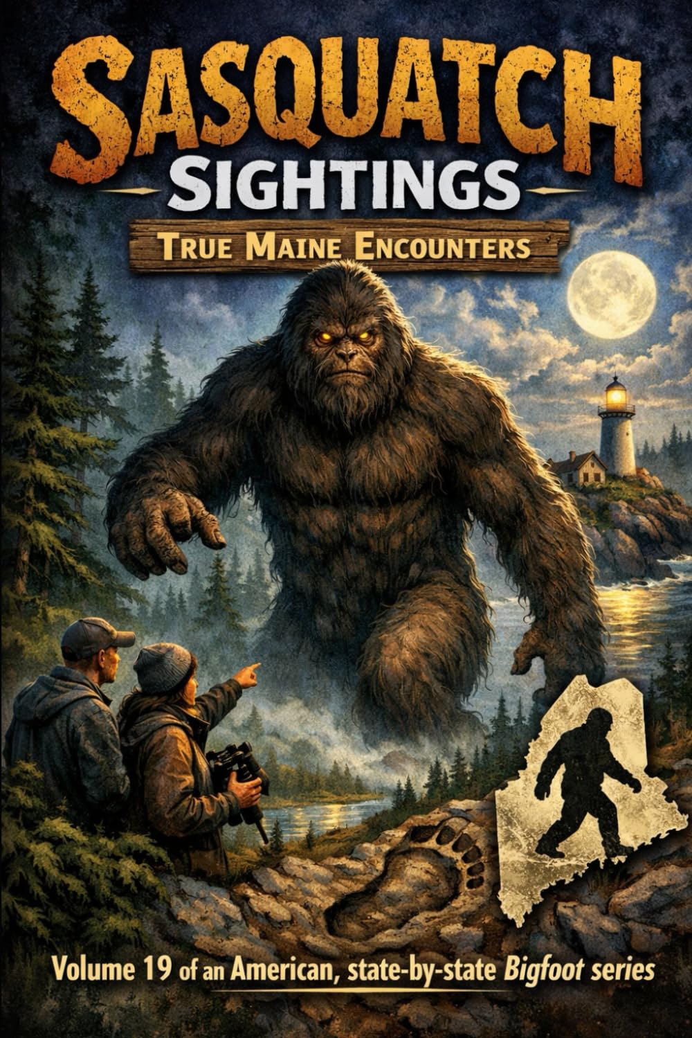 Sasquatch Sightings: True Maine Encounters: Volume 19 of an American, state-by-state Bigfoot series (American Cryptid Chronicles: Bigfoot)