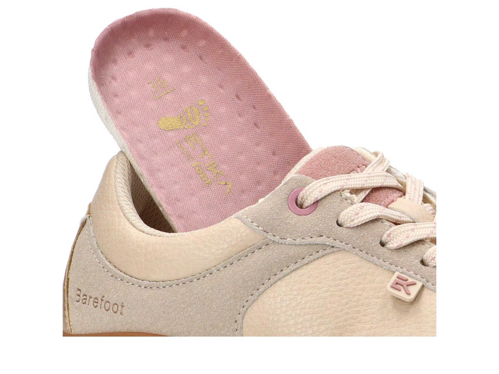 Etika Zapatillas Deportivas Respetuosas para Mujer, Diseño Minimalista con Puntera Ancha y Suela Plana Zero Drop, Modelo Arch 50228
