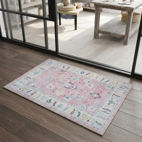 Fame Rugs Pink Modern Oushak 2x3 (385PB)
