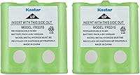 Vista 5 de Kastar Paquete de 4 baterías de radio bidireccional de 4.8 V 1000 mAh de repuesto para Cobra FRS310W FRS315 FRS70 FRS80 FRS85 GA-CM GA-CR GA-CT