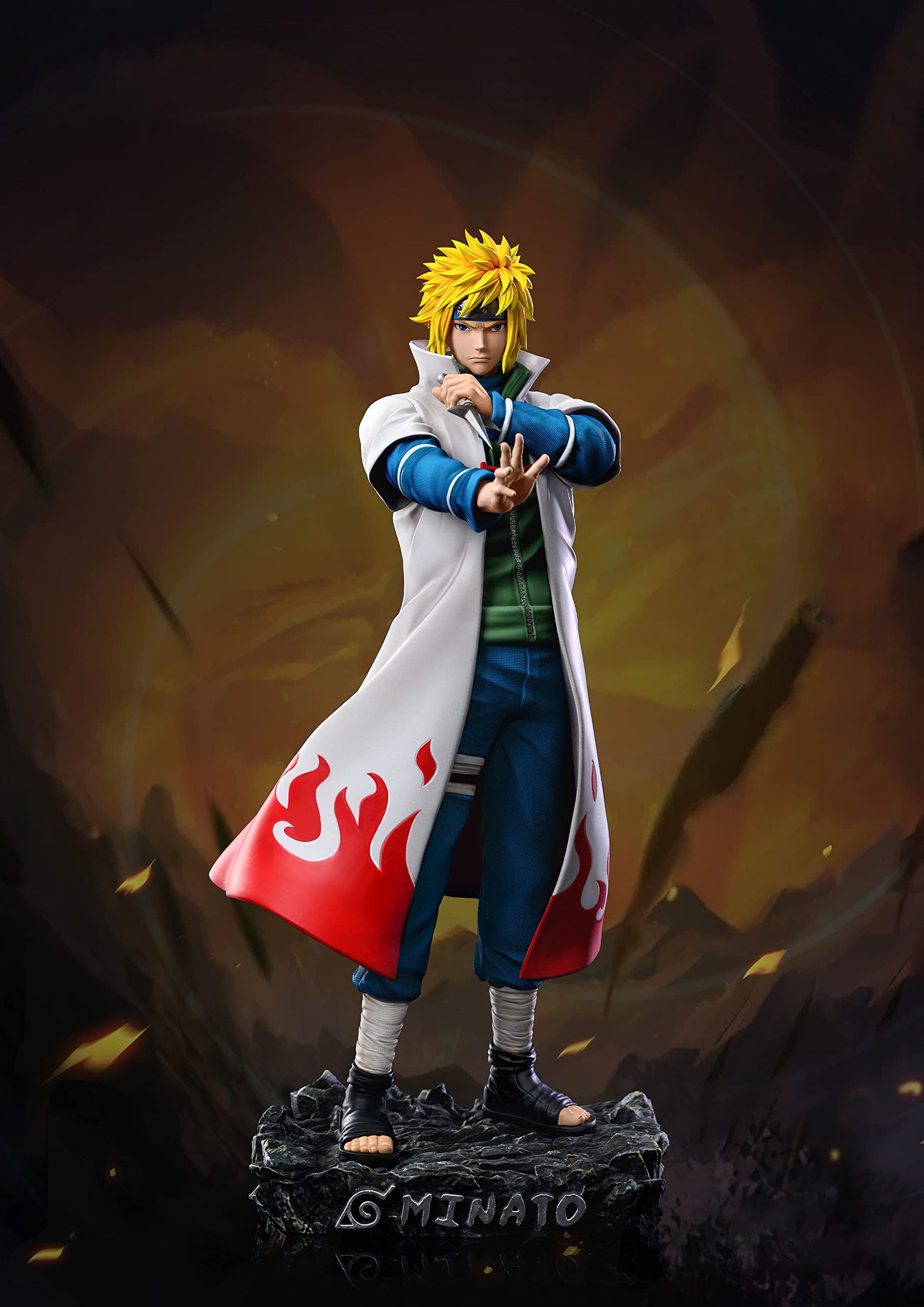 Amazon.co.jp: 波風ミナト なみかぜみなと フィギュア 1/8スケール 