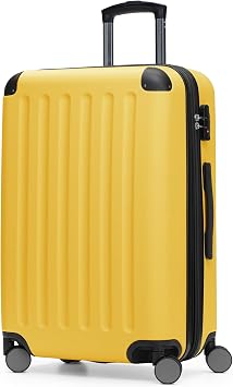 HAUPTSTADTKOFFER - Spree - Luggage Suitcase Hardside 24 TSA Yellow2