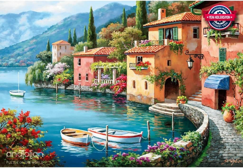 Anatolian Puzzle - Villagio Dal Lago, 2000 Piece Jigsaw Puzzle, #3950