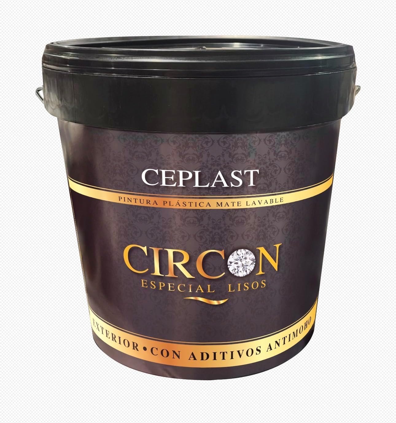 Pintura Antimoho CIRCON Interior Mate | Protección Contra Humedad, Moho y Condensación | Alta Cobertura y Acabado Profesional | Disponible en 0,75L, 4L (4 Litros)