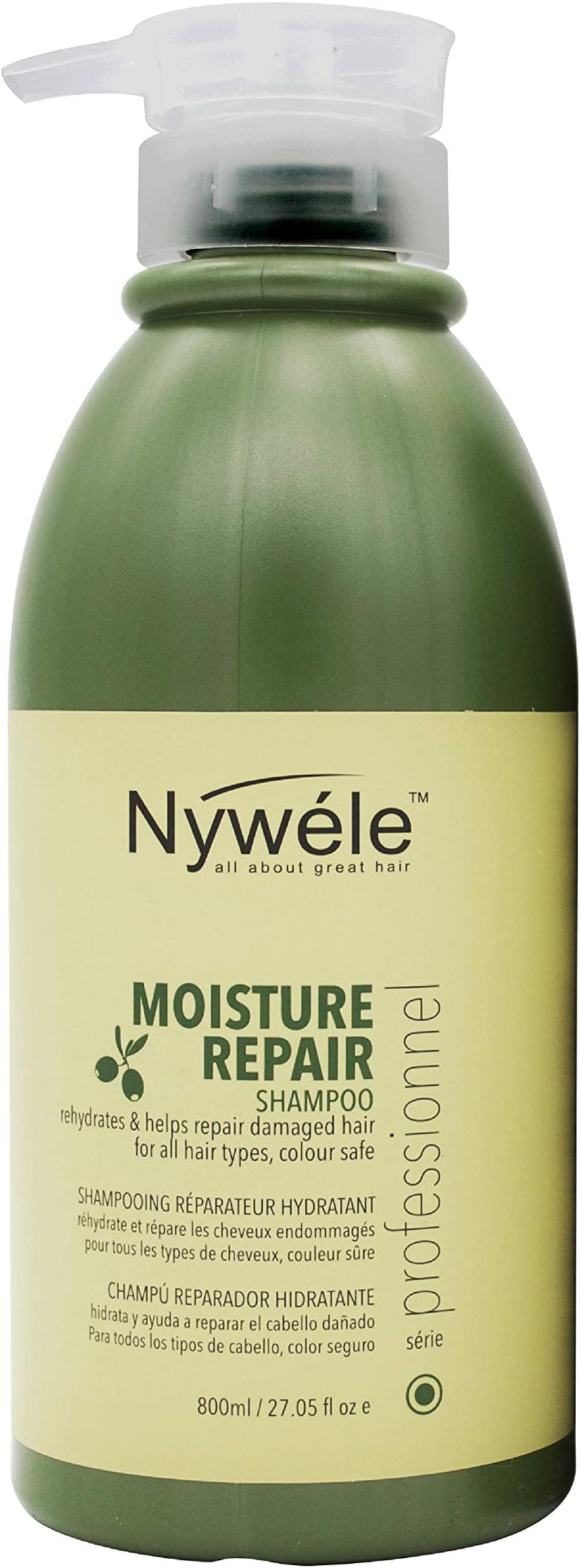 Nywele Moisture Repair Shampoo 27 oz (For Chemically damaged hair - Color Save)