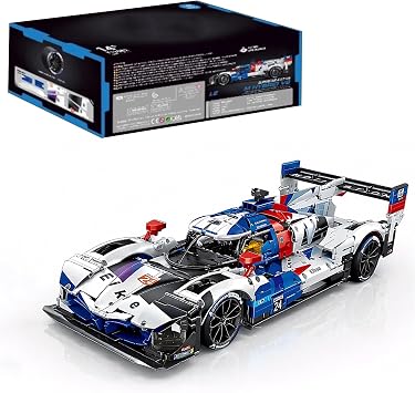 Le M Hybrid V8 Hypercar Model Car Kit, Building Set for Adults, 18 Scale Racing Car Model with Realistic Features, Supercar Replica to Display, Gift for Motorsport Fans, 3507 PCS, A-Y18082